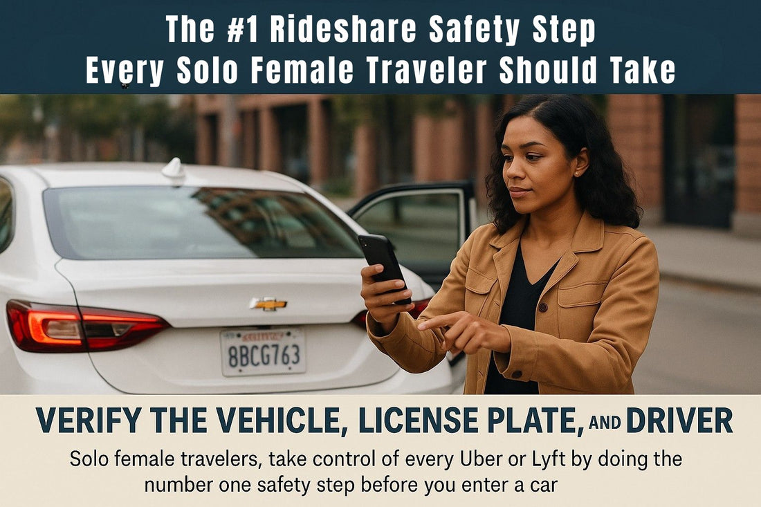 The #1 Rideshare Safety Step Every Solo Female Traveler Should Take