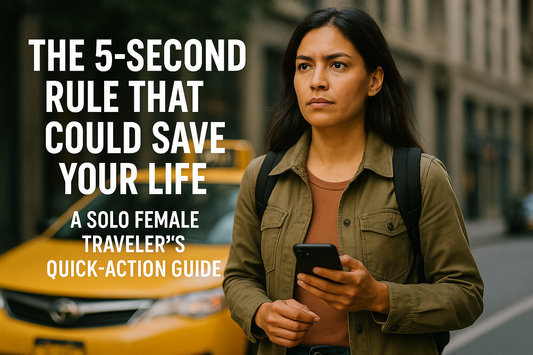 The 5-Second Rule That Could Save Your Life (Especially for Women Travelers)
