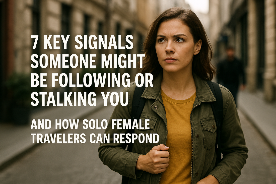 7 Key Signals Someone Might Be Following or Stalking You, and How Solo Female Travelers Can Respond