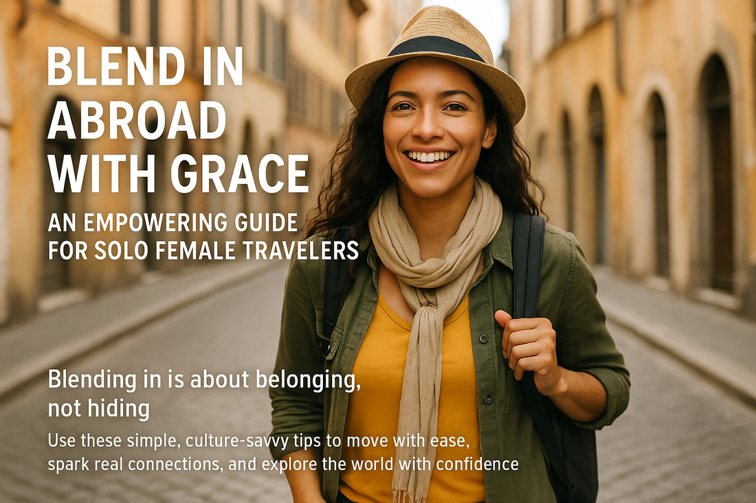 Blend In Abroad With Grace: An Empowering Guide For Solo Female Travelers