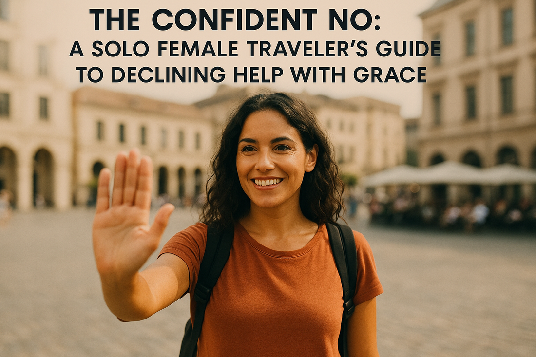 The Confident No: A Solo Female Traveler’s Guide To Declining Help With Grace