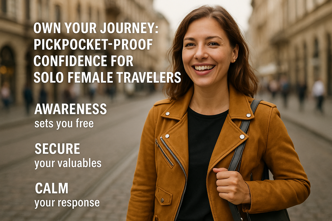 Own Your Journey: Pickpocket-Proof Confidence For Solo Female Travelers